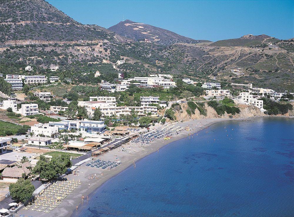 Niriides Beach Hotel Rethymno  Bagian luar foto